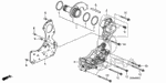 25155RT4010 - Transmission - Automatic: SHAFT ASSY., STATOR for Acura Image