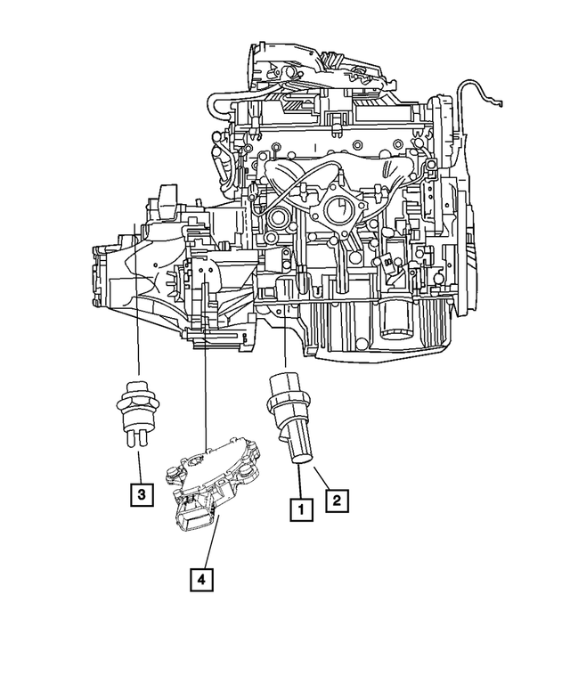 5163420AC - Electrical: Back Up Lamp Switch for Mopar Image image