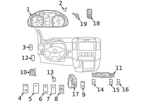 Anti-Theft System for 2012 Mercedes-Benz Sprinter 3500 #0