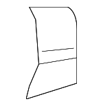 6398200912 - Body: Switch Cover for MB Vans Image