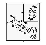 58180K0A10 - : Disc Brake Caliper for Kia: Soul Image