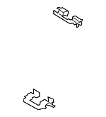 58144K0000 - Brakes: Brake Pads Clip for Kia: Soul Image