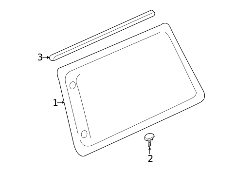 Glass & Hardware for 2024 Mini Cooper Countryman #0