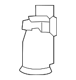 2013-2017 Honda Accord - Cover Filler Connector