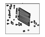 884A035020 - HVAC: Condenser Assembly for Toyota: 4Runner Image