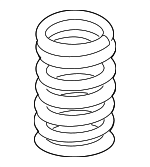 95834353331504 - Suspension: Coil Spring for Porsche: Cayenne Image