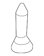 95834387800 - Suspension: Upper Bracket Grommet for Porsche: Cayenne Image