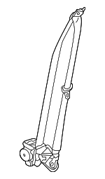 95B857705A62S - : Seat Belt Assembly for Porsche: Macan Image