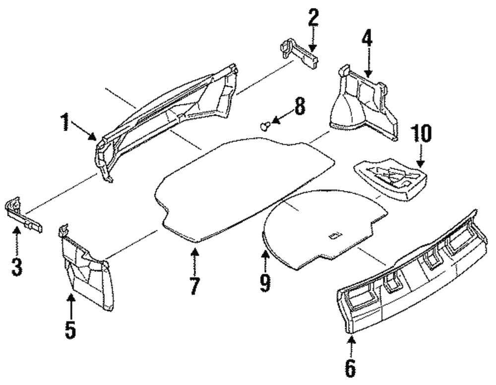 ONページ Nissan / Infiniti Nissan OEM 300ZX Front & Rear Side Marker