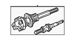 XR812108 - : Shaft Assembly for Jaguar: S-Type Image