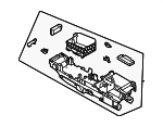LJ7Z78045A36AG - Body: Console Base for Lincoln: Corsair Image