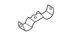 LJ7Z78045B38B - Body: Front Bracket for Ford: Bronco Sport, Escape | Lincoln: Corsair Image