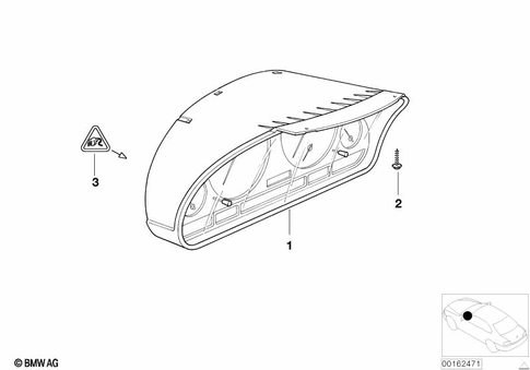 Instrument Cluster for 2001 BMW M3 #0