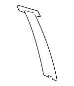 7592352100 - Body: Black Out Tape for Scion: xD Image