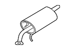 1571A034 - : Muffler for Mitsubishi Image