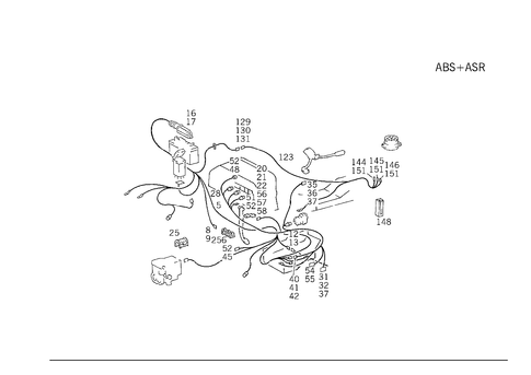 Acceleration Skid Control (Asr) for 1989 Mercedes-Benz 300TE #2