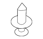 MR200300 - Body: Bumper Cover Clip for Mitsubishi Image