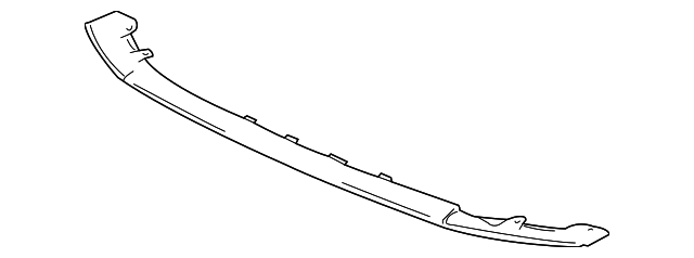 2008-2015 Mitsubishi Lancer Lower Deflector 6512A126 | OEM