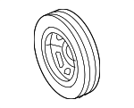 5047418AB - Engine: Crankshaft Pulley for Chrysler: 200 | Dodge: Dart | Fiat: 500X | Jeep: Cherokee, Compass, Renegade | Ram: ProMaster City Image