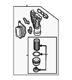 11427952796 - Engine: Oil Filter Housing for BMW Image