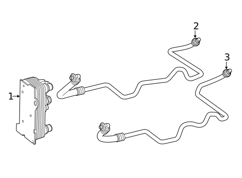Oil Cooler for 2022 Mercedes-Benz GLC 43 AMG&reg; #0