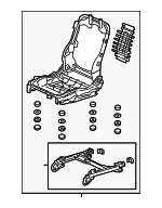 81126TZ3406 - Body: Seat Frame for Acura Image