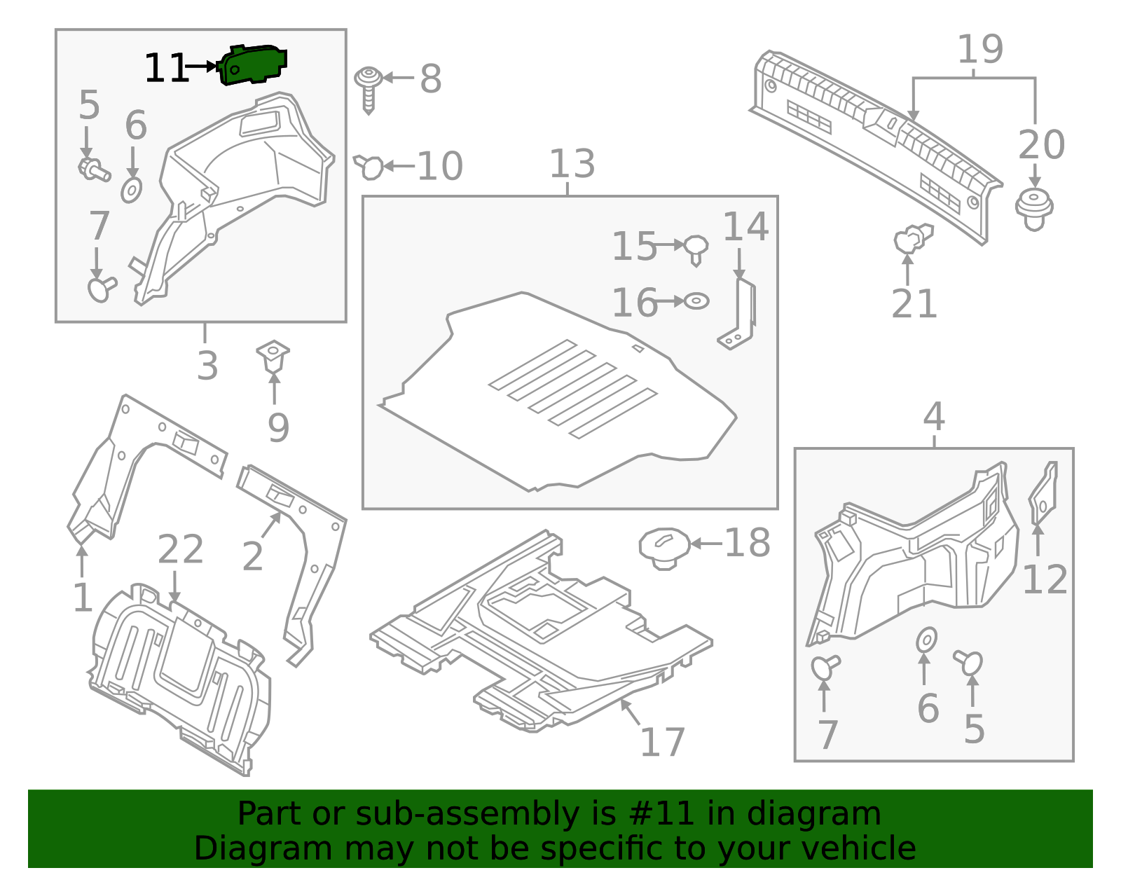 85754-D4000WK - Cover 2016-2020 Kia Optima | Smithtown Kia Parts