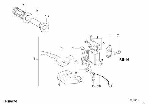 Control Assembly for 1997 BMW-Motorrad F 650 ST #0