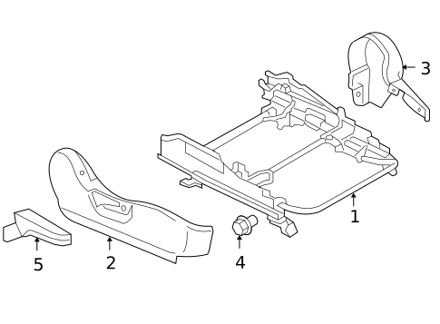 Tracks & Components for 2009 Subaru Legacy #3