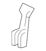 3B0827637 - Body: Lock Cylinder Assembly Clip for Volkswagen: Beetle, Jetta, Passat, Phaeton Image