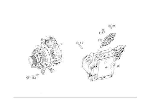 Starter Generator for 2021 Mercedes-Benz CLS53 AMG #0