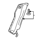 7154024010F8 - Body: Bolster for Lexus: RC300, RC350 Image