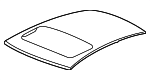62100SJAA02ZZ - Body: Roof Panel for Acura Image