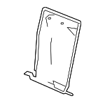 52202996232 - Body: Seat Back Frame for BMW: 1 Series M, 128i, 135i, 135is Image
