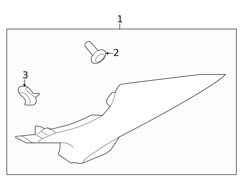 Interior Trim - Quarter Panels for 2011 Suzuki Kizashi #0