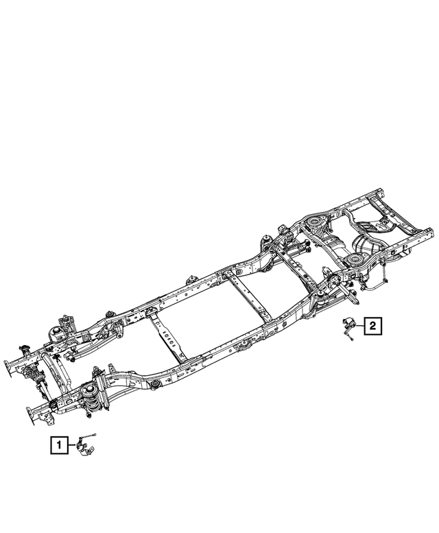 68295927AB - Electrical: Ride Height Sensor for Mopar Image