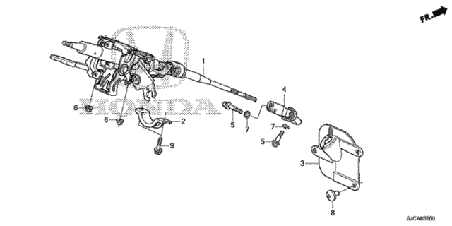 Steering Column for 2014 Honda Ridgeline #0