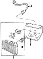 F78Z15200AB - Electrical: Fog Lamp for FORD Image