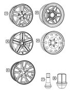 YG95S4AAA - Wheels: Steel Wheel for Mopar Image