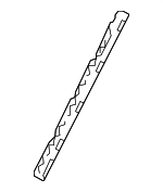 LR106792 - Body: Pillar Molding Retainer Strip for Land Rover: Discovery Image