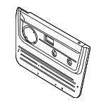 EJB119570PUY - : Door Trim Panel for Land-Rover Image