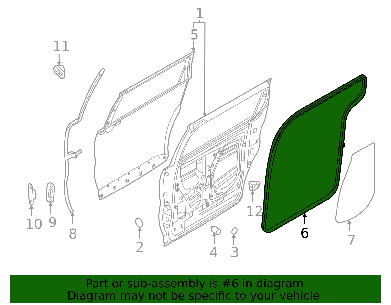83120-R0000 - Door Weather-Strip 2022-2026 Kia Carnival | Kia.Parts Store