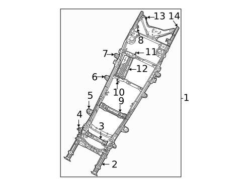 Frame & Components for 2007 Dodge Durango #0