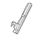 5143193AA - Body: Rear Rail for Mopar Image