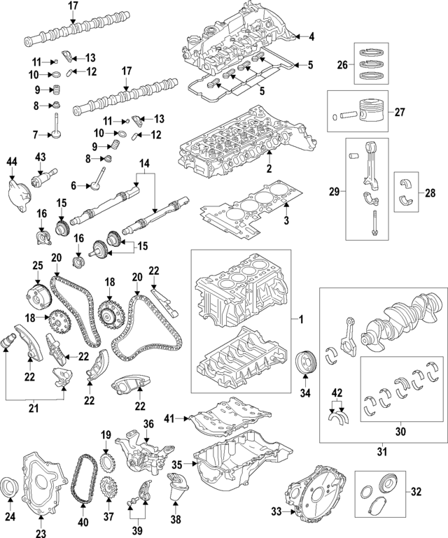 LR177463 - : Engine Variable Valve Timing (Vvt) Solenoid for Land-Rover Image