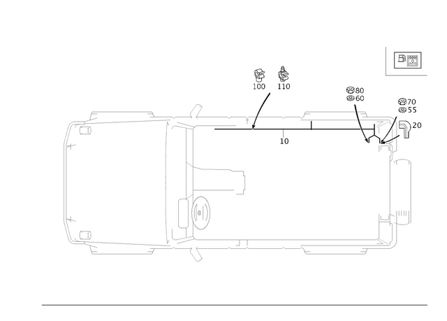 463540871064 - Electrical Equipment and Instruments: Wiring Harness for Mercedes-Benz: G55 AMG, G550, G63 AMG Image image