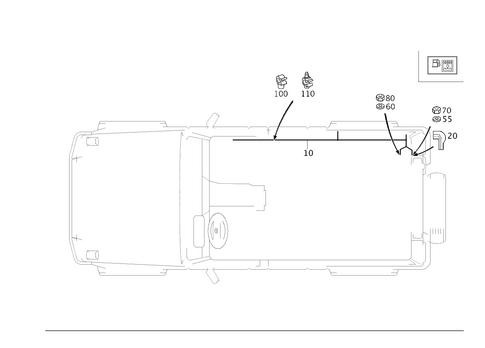 Fuel Pump Cable for 2014 Mercedes-Benz G63 AMG #0