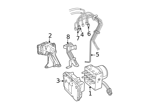 Anti-Lock Brakes for 2006 Dodge Grand Caravan #0