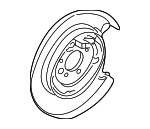 21019208 - Brakes: Splash Shield for Saturn: L100, L200, L300, LS, LS1, LS2, LW1, LW2, LW200, LW300 Image