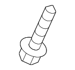 998650516B - Electrical: Passenger Air Bag Screw for Mazda Image